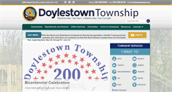 Desktop Screenshot of doylestownpa.org