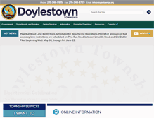 Tablet Screenshot of doylestownpa.org